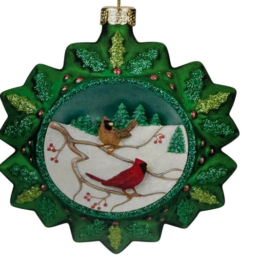 2009 The Winter Wreath Hallmark Ornament (The Winter Wreath) QHC4052 Image1
