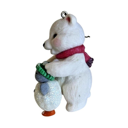 2009 There's No Fun Like Snow Fun! Hallmark Ornament (Snowball and Tuxedo) QX8022 Image3