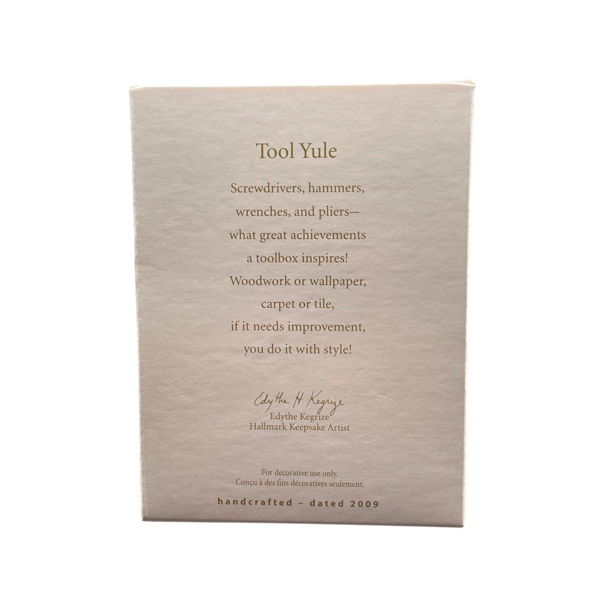 2009 Tool Yule Hallmark Ornament (Reindeer) QXG6595 Image8