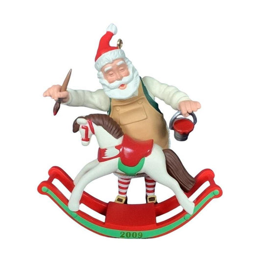 2009 Toymaker Santa Hallmark Ornament (Toymaker Santa) QXE3002 Image1