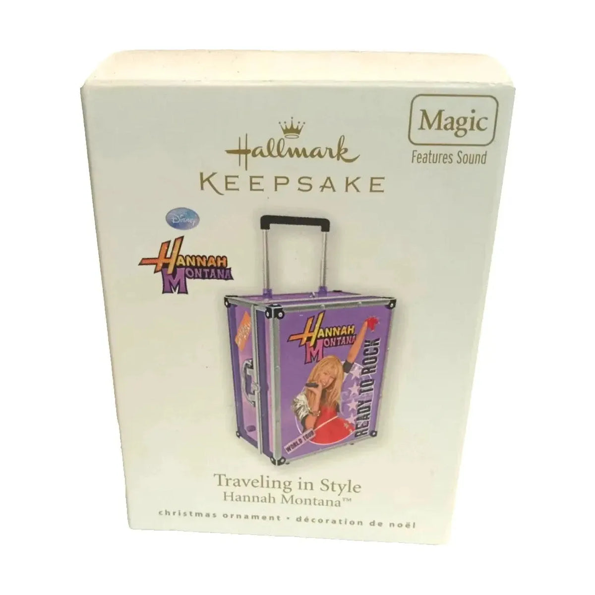 2009 Traveling in Style Hallmark Ornament (Hannah Montana) QXD1113 Image2