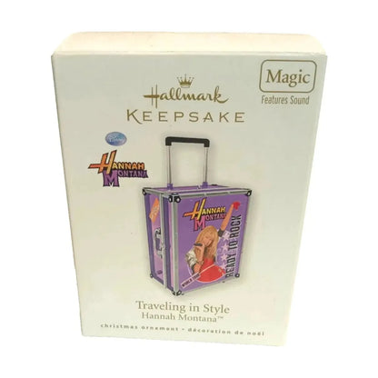 2009 Traveling in Style Hallmark Ornament (Hannah Montana) QXD1113 Image2