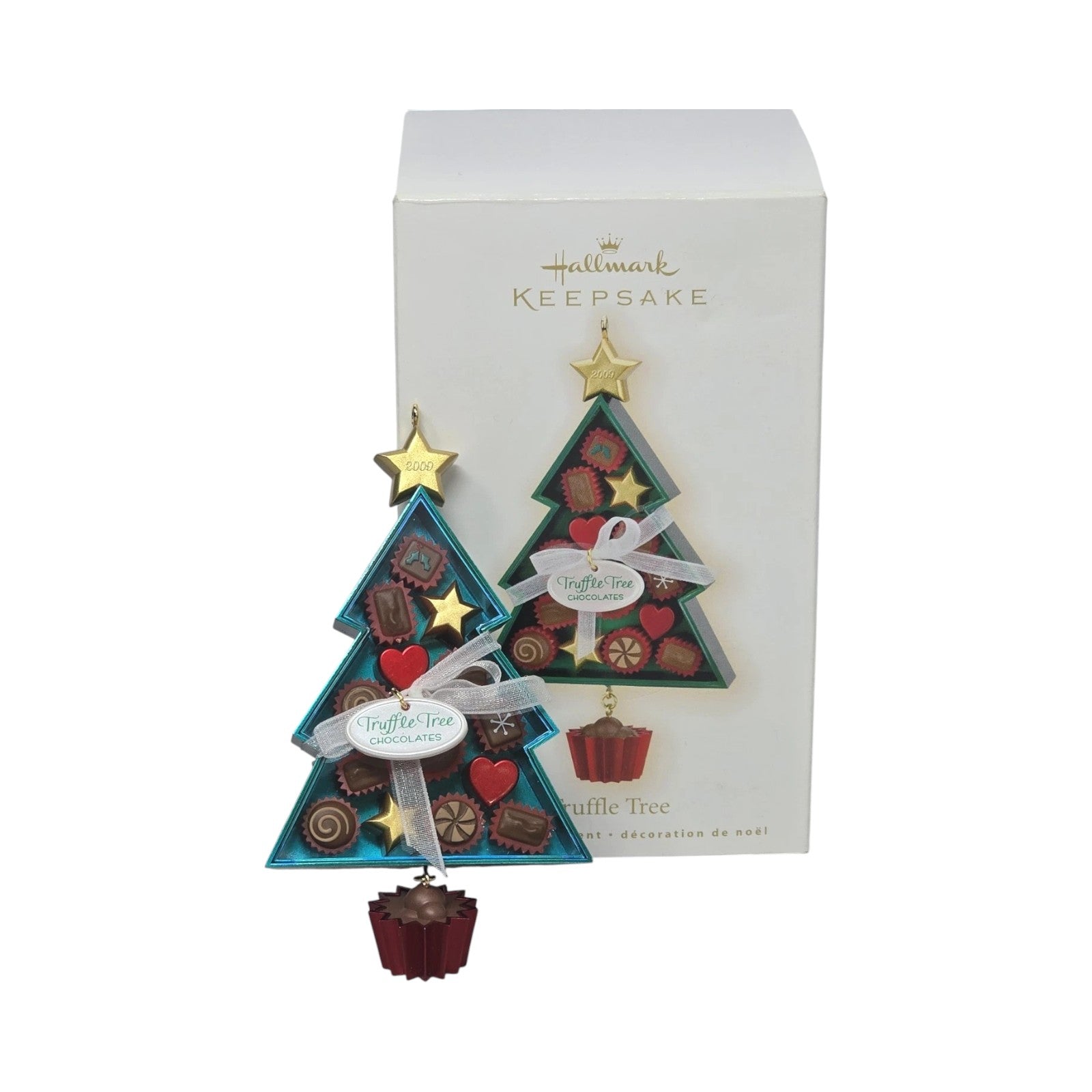 2009 Truffle Tree Hallmark Ornament (Chocolate) QXG6612 Image3