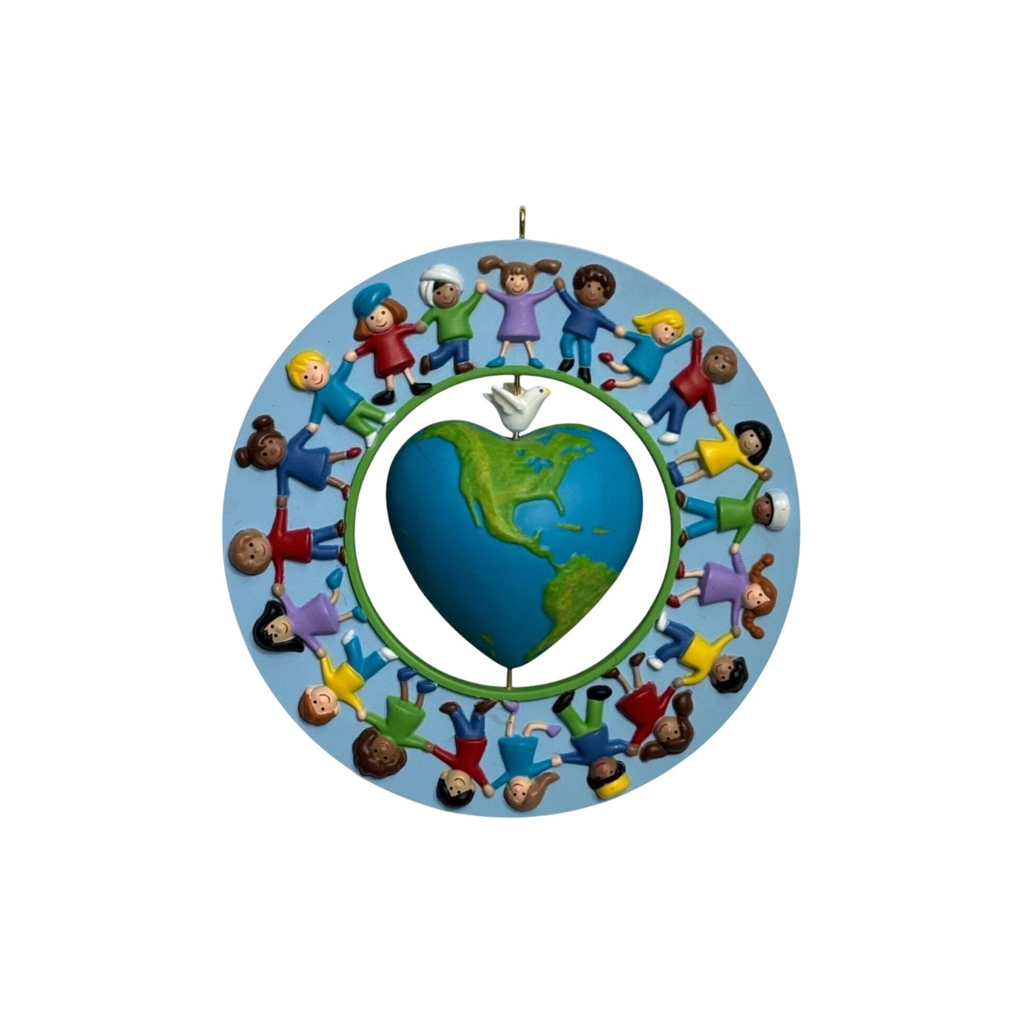 2009 UNICEF A World of Peace and Love Hallmark Ornament (UNICEF) QXI1192 Image1