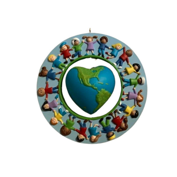2009 UNICEF A World of Peace and Love Hallmark Ornament (UNICEF) QXI1192