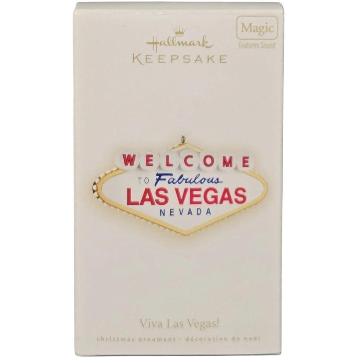 2009 VIva Las Vegas! Hallmark Ornament (Las Vegas) QXG6772