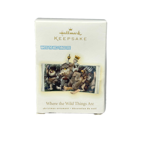 2009 Where the Wild Things Are Hallmark Ornament (Story Book) QXI1325