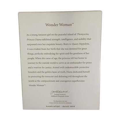 2009 Wonder Woman Hallmark Ornament (Super Heroes) QXI1012 Image5