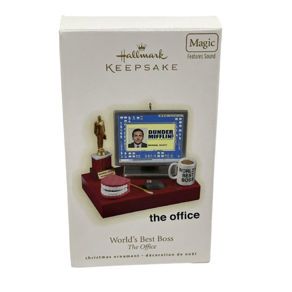 2009 World's Best Boss Hallmark Ornament (The Office) QXI1305