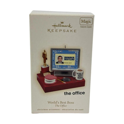 2009 World's Best Boss Hallmark Ornament (The Office) QXI1305 Image2
