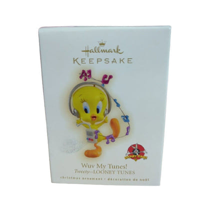 2009 Wuv My Tunes! Tweety Hallmark Ornament (Looney Tunes) QXI1025