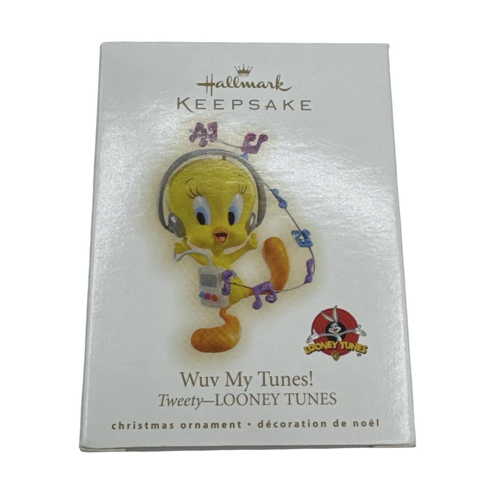 2009 Wuv My Tunes! Tweety Hallmark Ornament (Looney Tunes) QXI1025 Image2