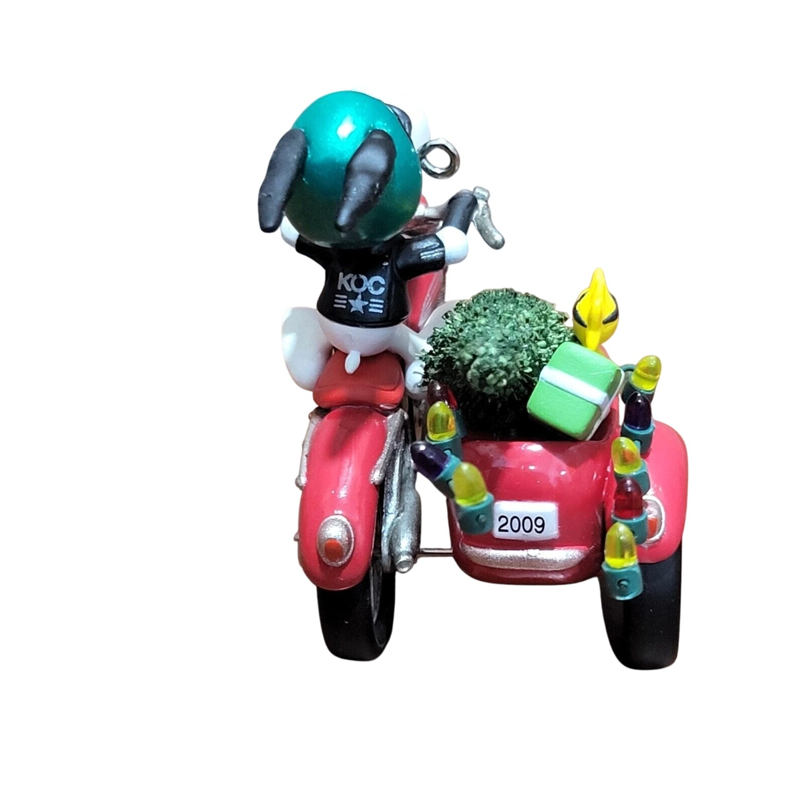 2009 Zipping Through the Snow Hallmark Ornament (Peanuts) QXC9002