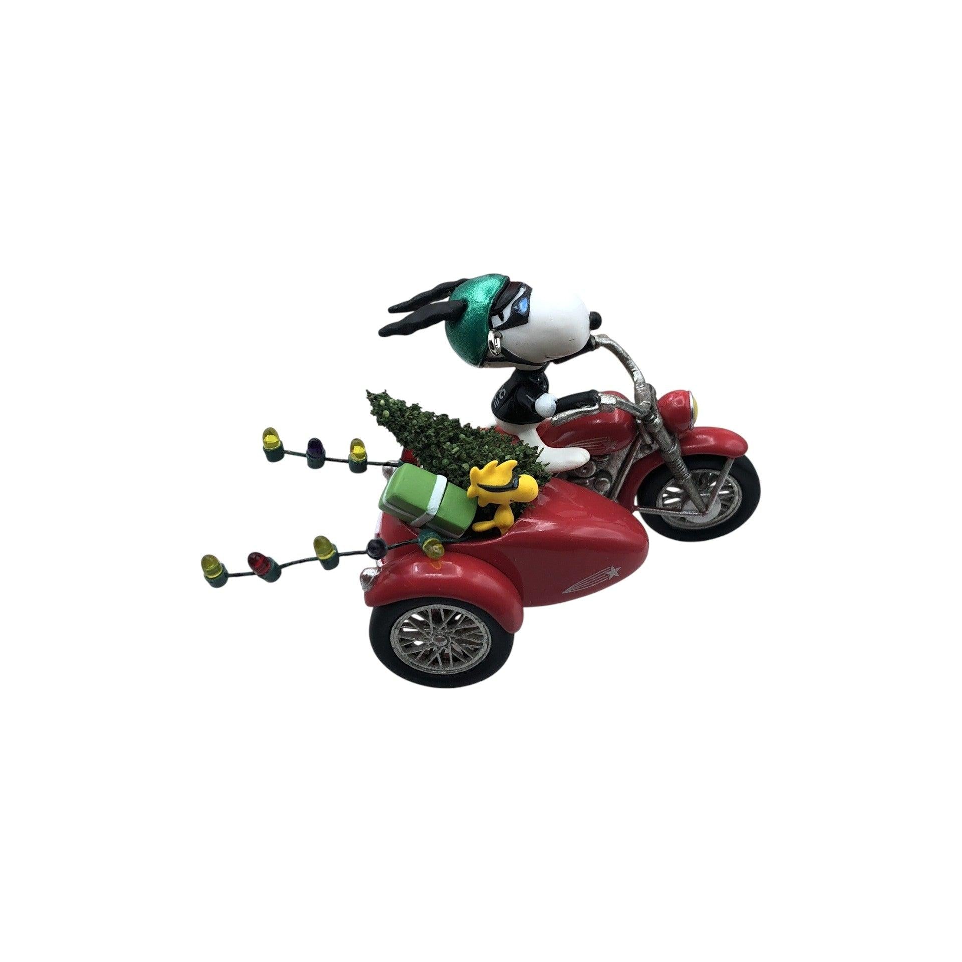 2009 Zipping Through the Snow Hallmark Ornament (Peanuts) QXC9002 Image1
