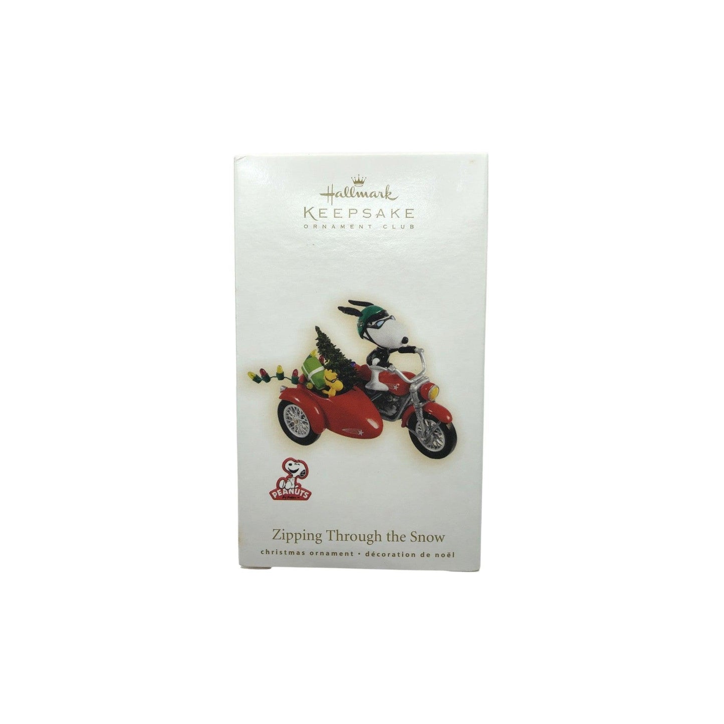 2009 Zipping Through the Snow Hallmark Ornament (Peanuts) QXC9002 Image2