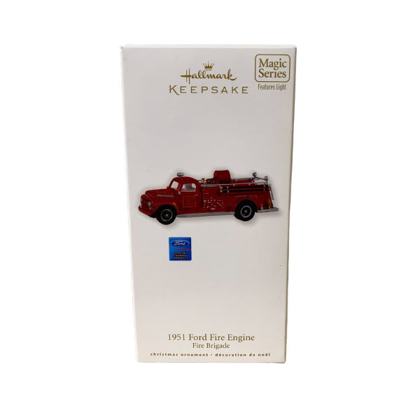 2010 1951 Ford Fire Engine Hallmark Ornament (Fire Brigade) QX8643