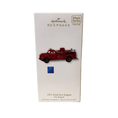2010 1951 Ford Fire Engine Hallmark Ornament (Fire Brigade) QX8643