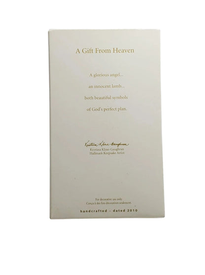 2010 A Gift From Heaven Hallmark Ornament (Angel) QXG7736