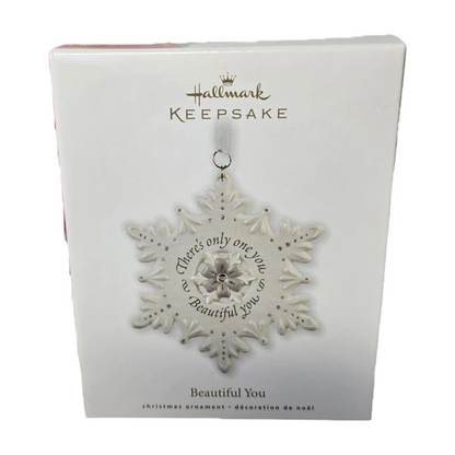 2010 Beautiful You Hallmark Ornament (Snowflake) QXG7523