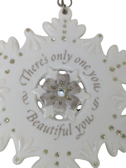 2010 Beautiful You Hallmark Ornament (Snowflake) QXG7523