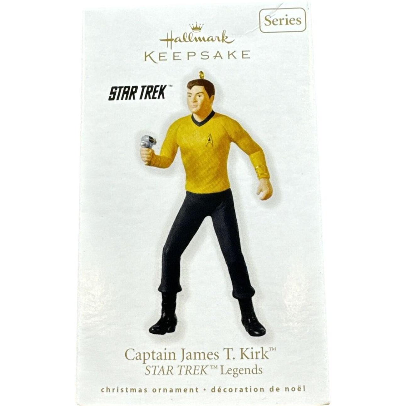 2010 Captain James T. Kirk Hallmark Ornament (Star Trek Legends) QX8373