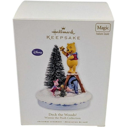2010 Deck the Woods! Hallmark Ornament (Winnie the Pooh) QXD1023
