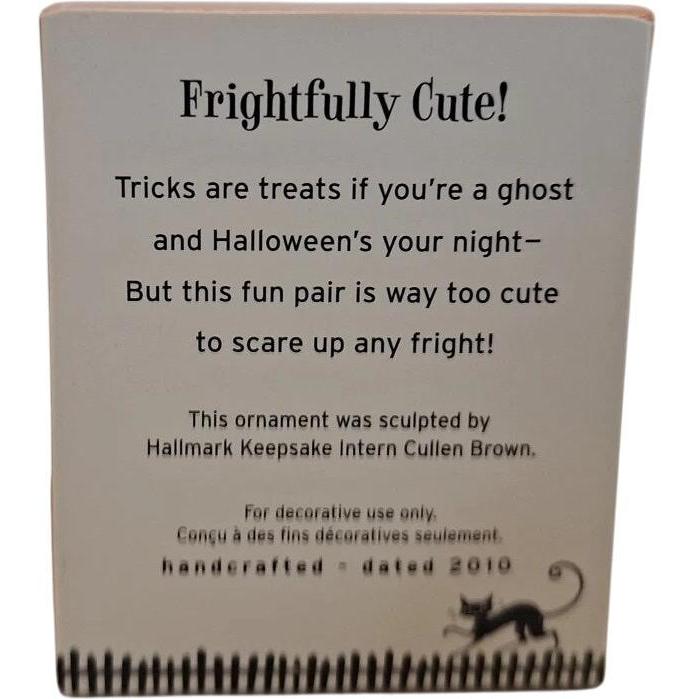 2010 Frightfully Cute! Hallmark Ornament (Halloween) QFO4626