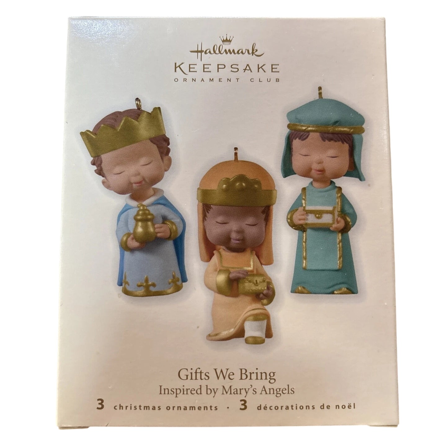 2010 Gifts We Bring Hallmark Ornament (Mary's Angels Nativity) QXC1015