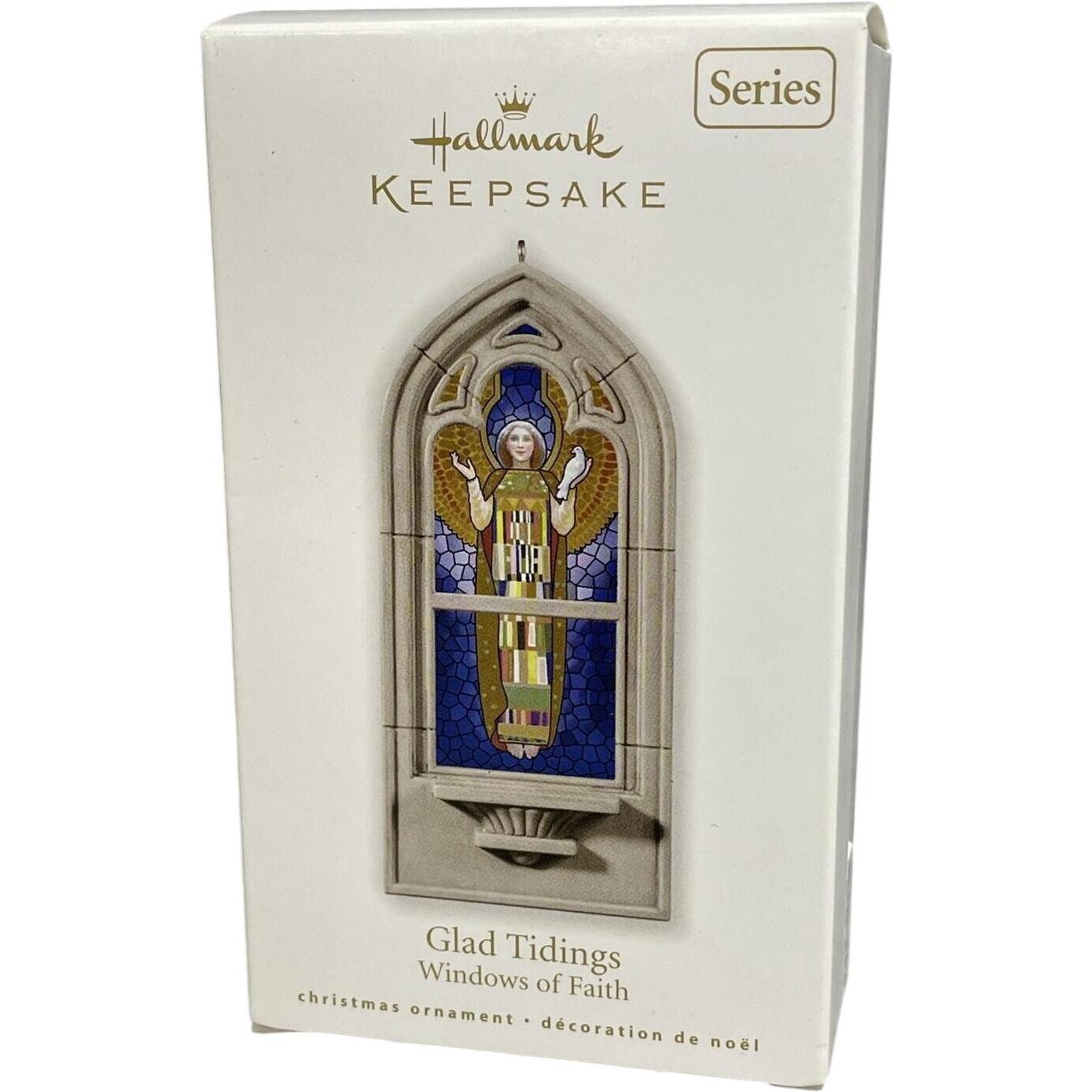 2010 Glad Tidings Hallmark Ornament (Windows of Faith) QX8363