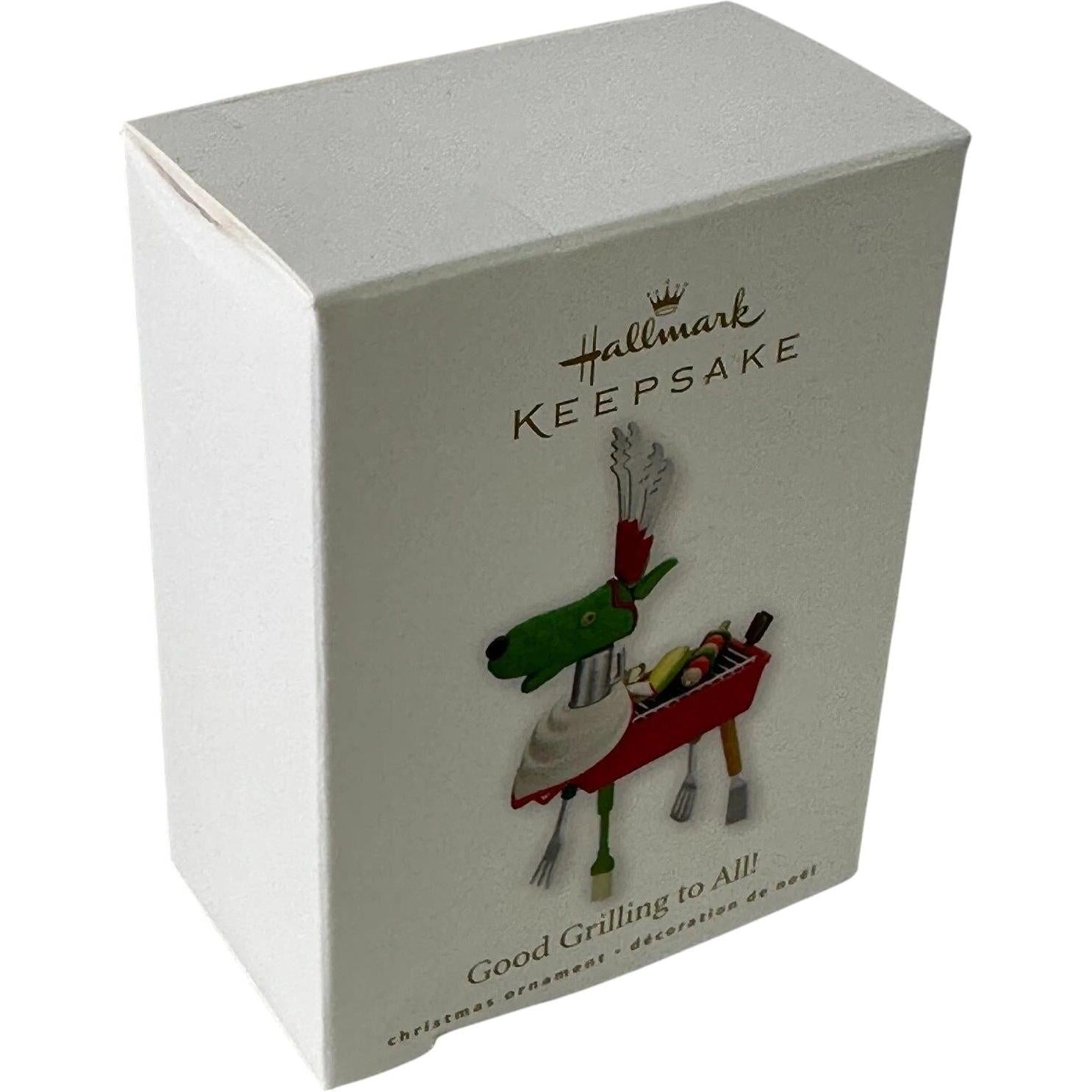 2010 Good Grilling to All! Hallmark Ornament (Reindeer) QXG7436