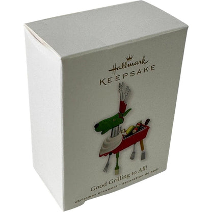 2010 Good Grilling to All! Hallmark Ornament (Reindeer) QXG7436
