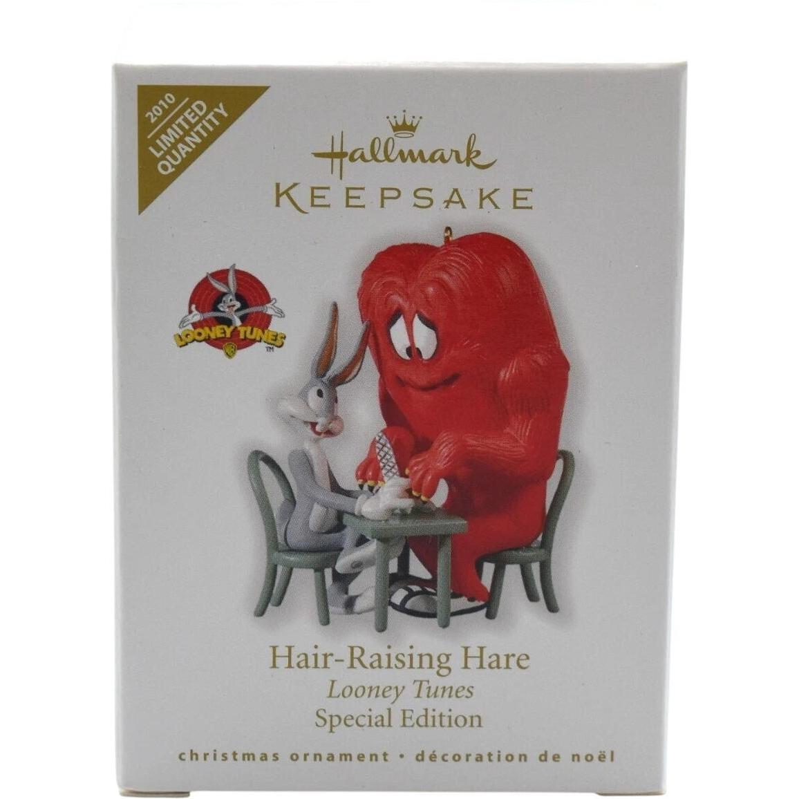2010 Hair-Raising Hare Hallmark Ornament (Looney Tunes) QXE3036
