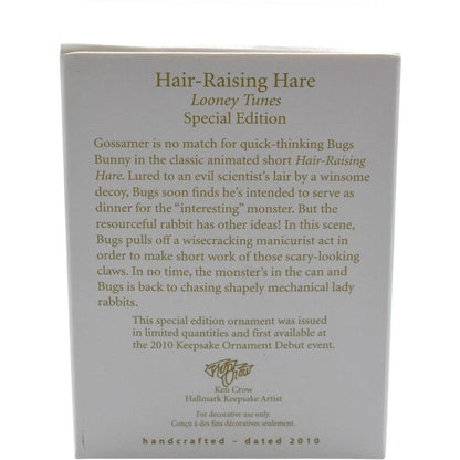 2010 Hair-Raising Hare Hallmark Ornament (Looney Tunes) QXE3036