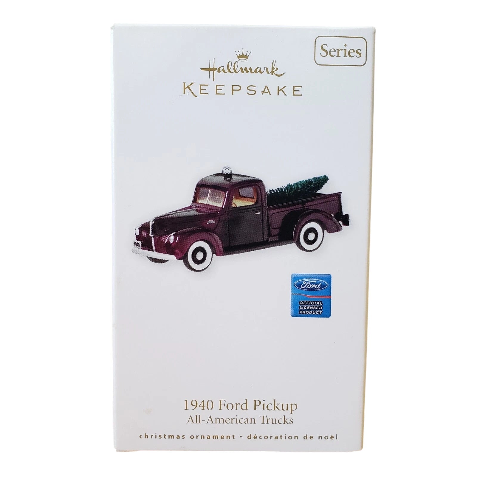 2010 Hallmark Ornament (1940) Ford Pickup Hallmark Ornament (All-American Trucks) QX8336