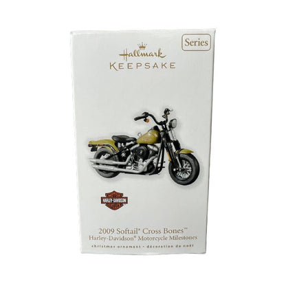 2010 Hallmark Ornament (2009) Softail Cross Bones Hallmark Ornament (Harley-Davidson) QX8356