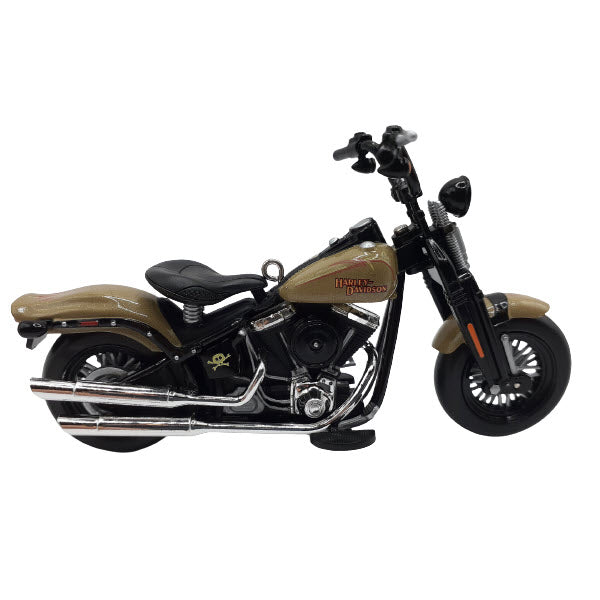 2010 Hallmark Ornament (2009) Softail Cross Bones Hallmark Ornament (Harley-Davidson) QX8356