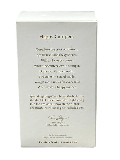 2010 Happy Campers Hallmark Ornament (Happy Camper) QXG7423