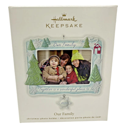 2010 Our Family Hallmark Ornament (Photo Holder) QXG7043