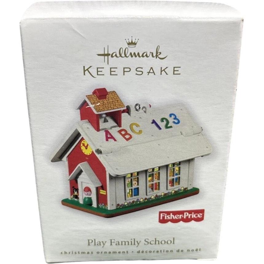 2010 Play Family School Hallmark Ornament (Fisher Price) QXI2303