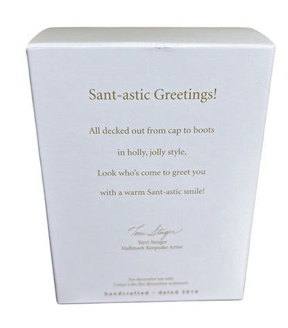 2010 Sant-astic Greetings! Hallmark Ornament (Santa Claus) QXG7393