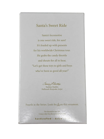 2010 Santa's Sweet Ride Hallmark Ornament (Santa's Sweet Ride) QX8403