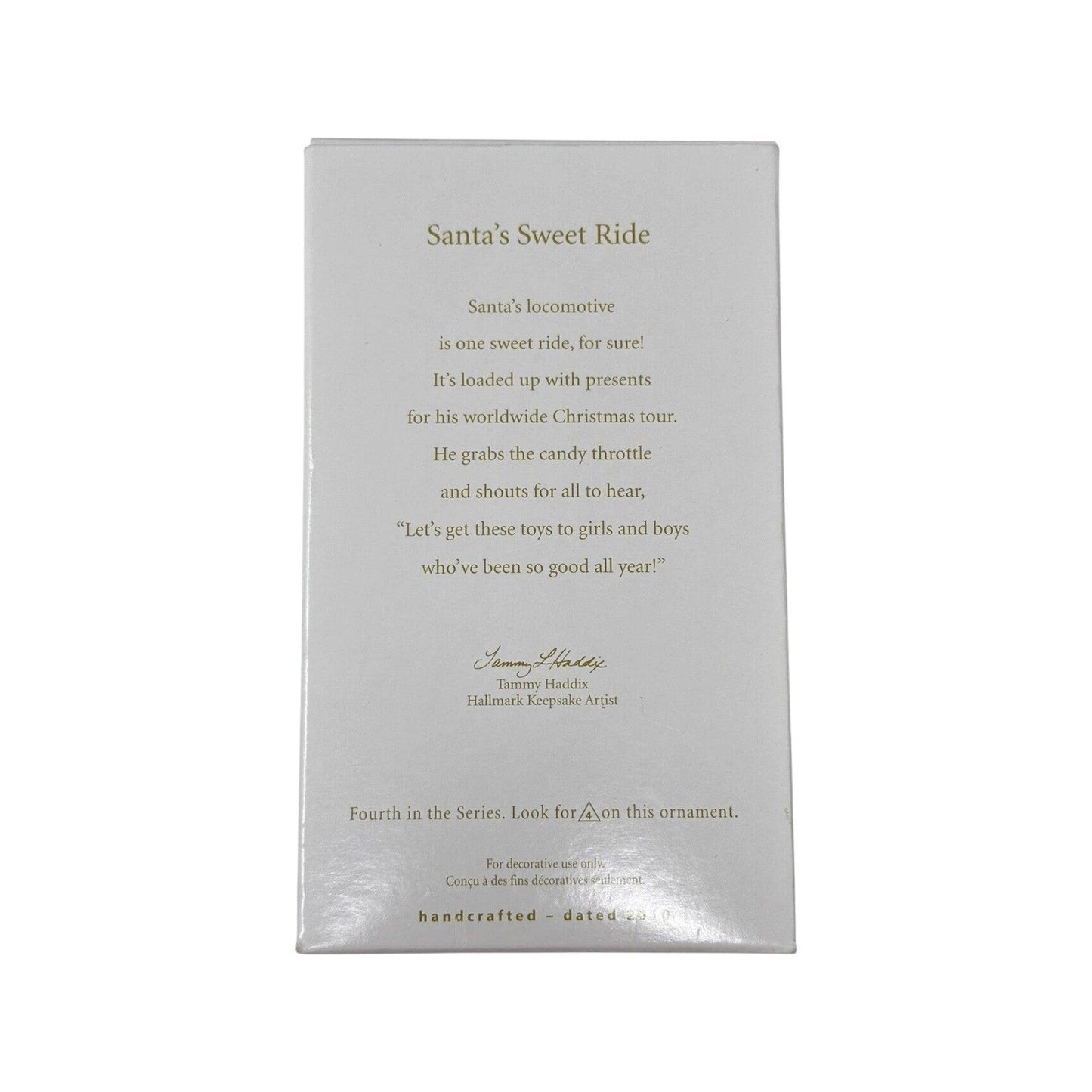 2010 Santa's Sweet Ride (Santa's Sweet Ride)