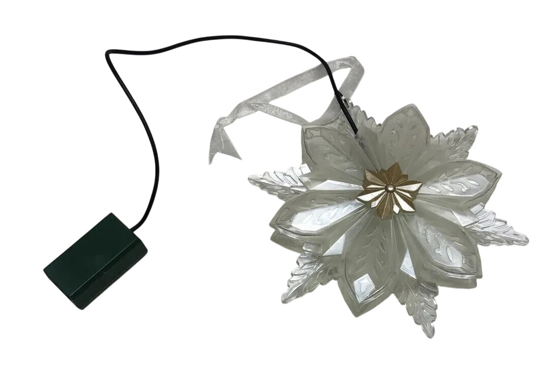 2010 Shimmering Snowflake Hallmark Ornament (Wonder and Light) QXG3636