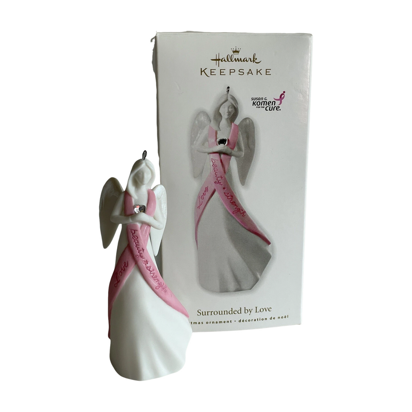 2010 Surrounded by Love Hallmark Ornament (Susan G Komen) QXG7456