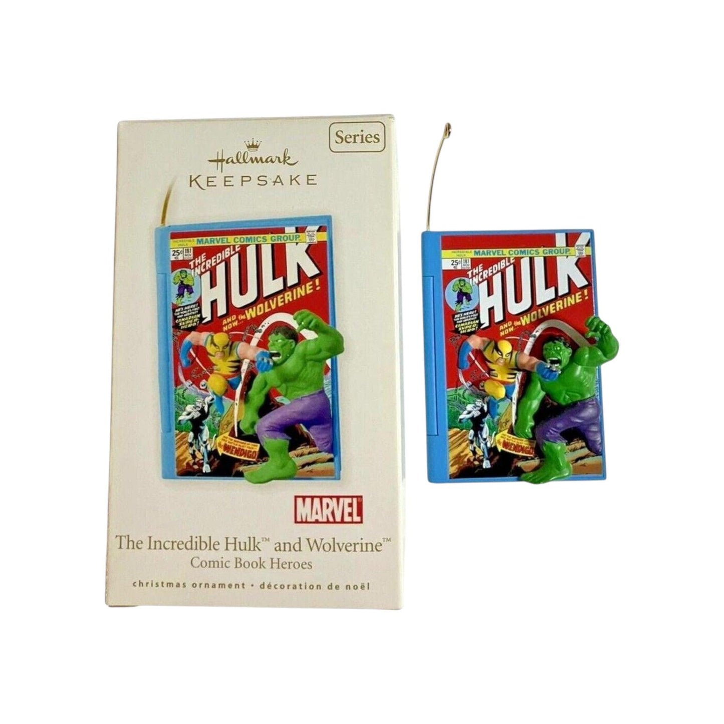 2010 The Incredible Hulk and Wolverine (Comic Book Heroes)