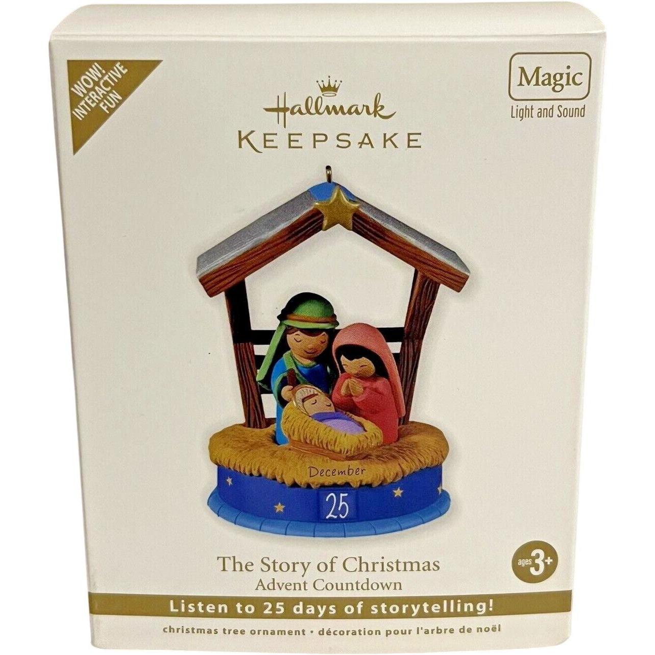 2010 The Story of Christmas Hallmark Ornament (Advent Countdown) QXG7586