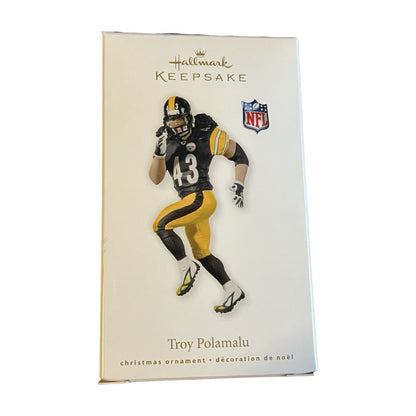 2010 Troy Polamalu Hallmark Ornament (Football Legends) QXI2296