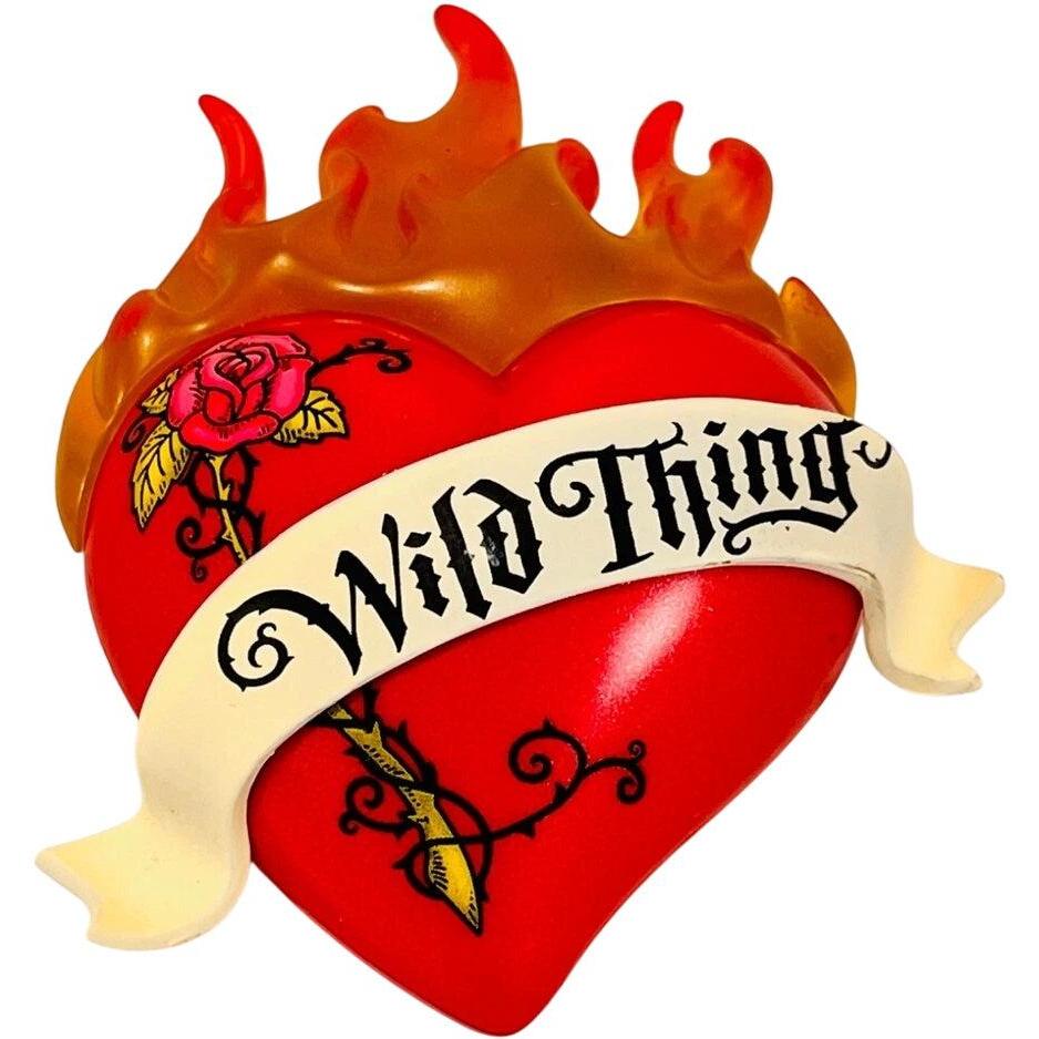 2010 Wild Thing Hallmark Ornament (Heart) QXG7516