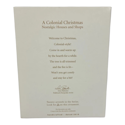 2010 A Colonial Chrismas (Nostalgic Houses and Shops)