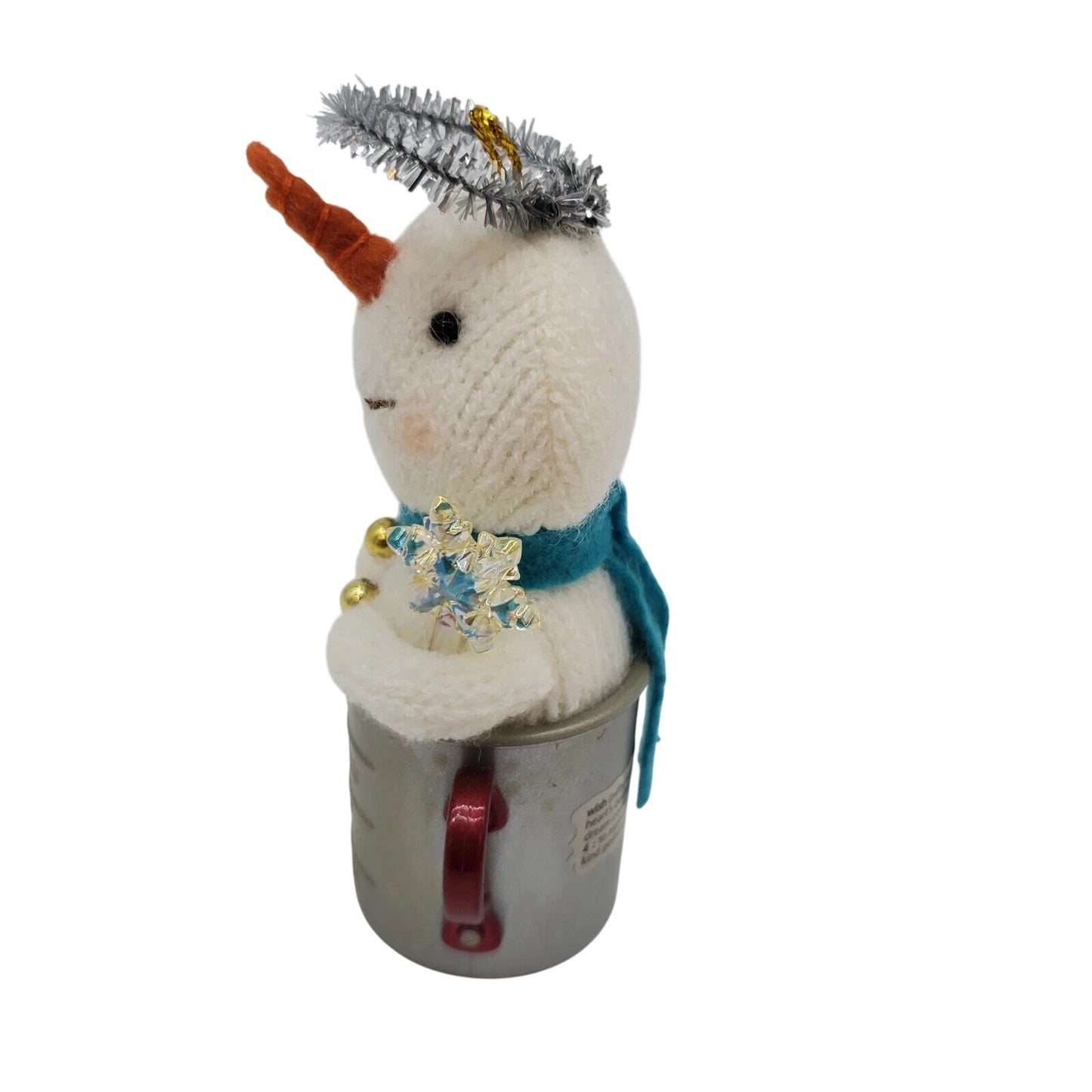 2010 A Cupful of Wishes Hallmark Ornament (Snowmen) QXG7346